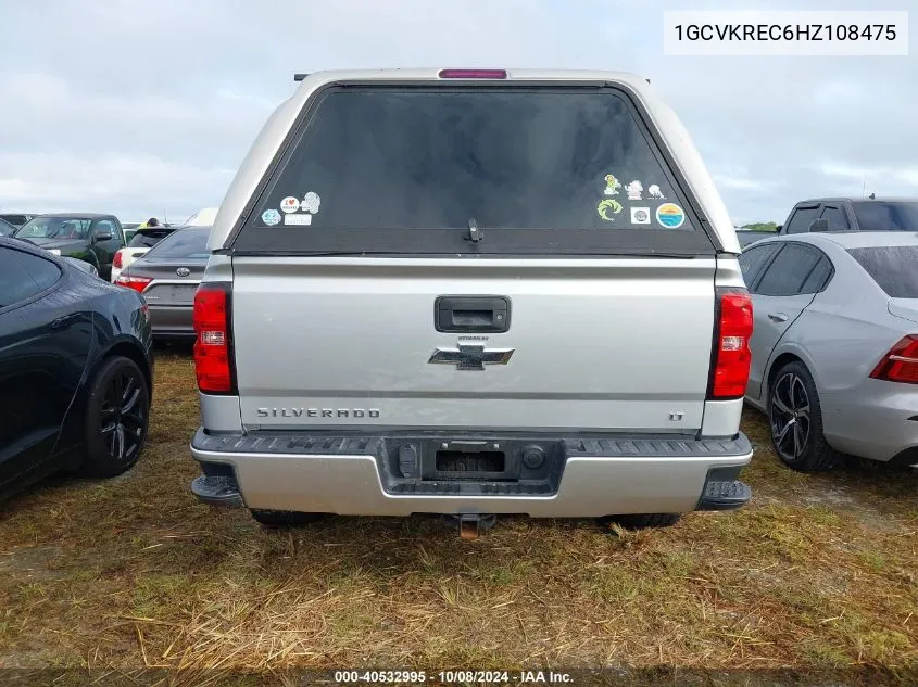 2017 Chevrolet Silverado K1500 Lt VIN: 1GCVKREC6HZ108475 Lot: 40532995