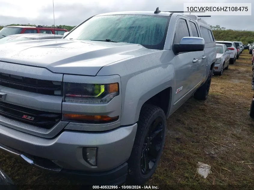 2017 Chevrolet Silverado K1500 Lt VIN: 1GCVKREC6HZ108475 Lot: 40532995