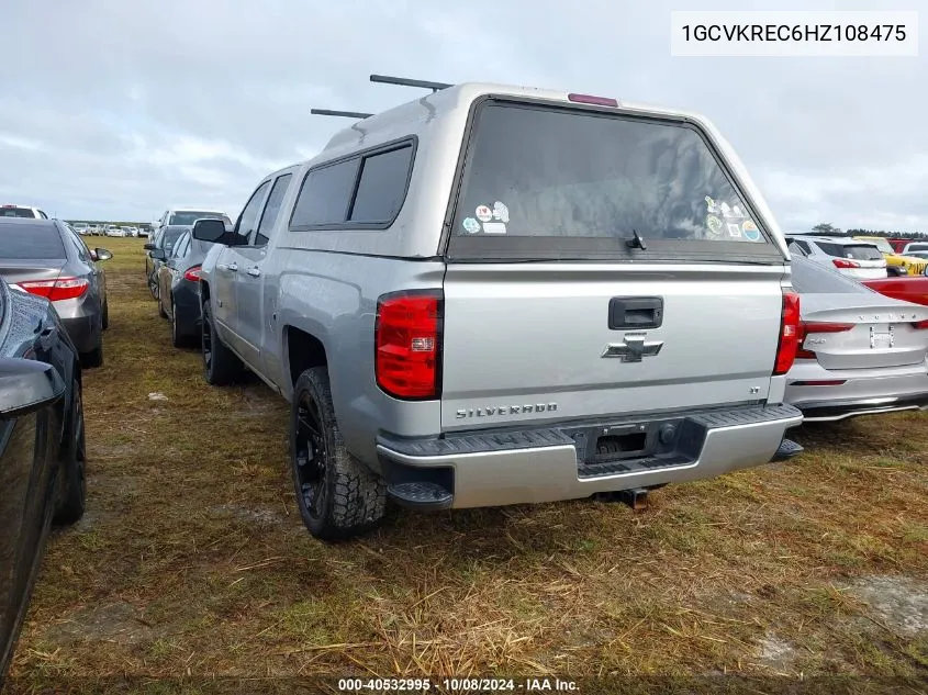 2017 Chevrolet Silverado K1500 Lt VIN: 1GCVKREC6HZ108475 Lot: 40532995