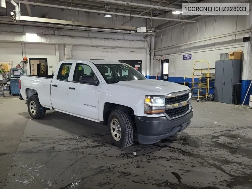 2017 Chevrolet Silverado C1500/C1500 Ls VIN: 1GCRCNEH0HZ228033 Lot: 40536723