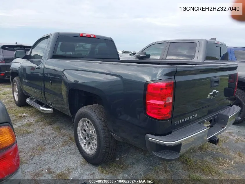 2017 Chevrolet Silverado C1500 Lt VIN: 1GCNCREH2HZ327040 Lot: 40538033