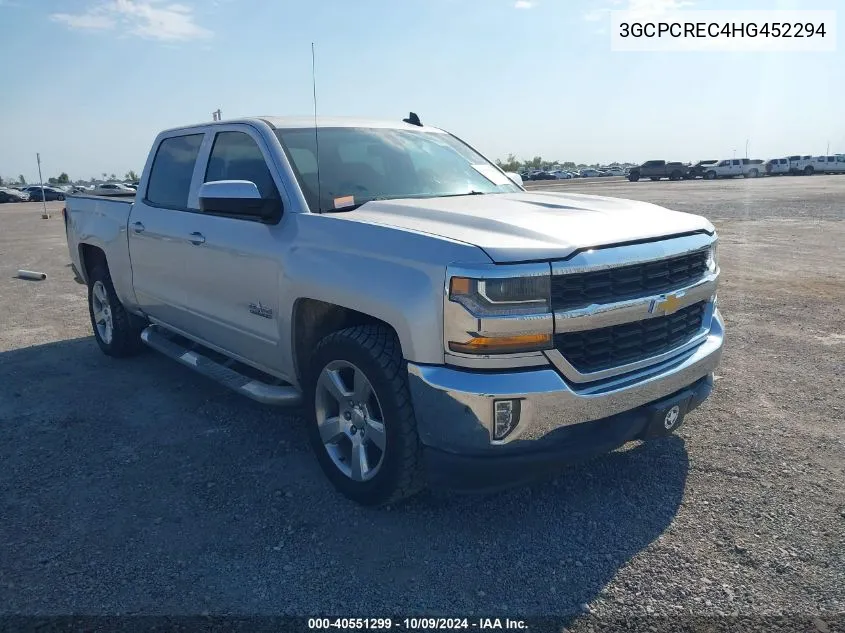 3GCPCREC4HG452294 2017 Chevrolet Silverado C1500 Lt