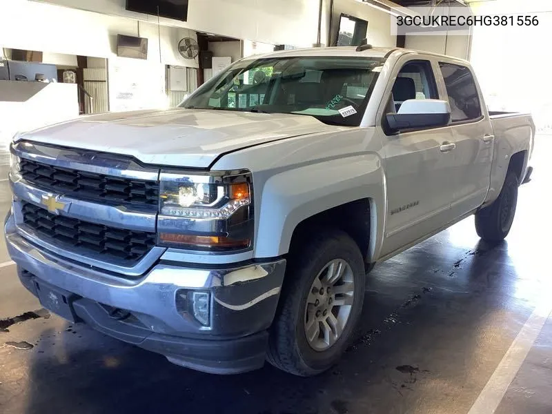 2017 Chevrolet Silverado K1500 Lt VIN: 3GCUKREC6HG381556 Lot: 40551695