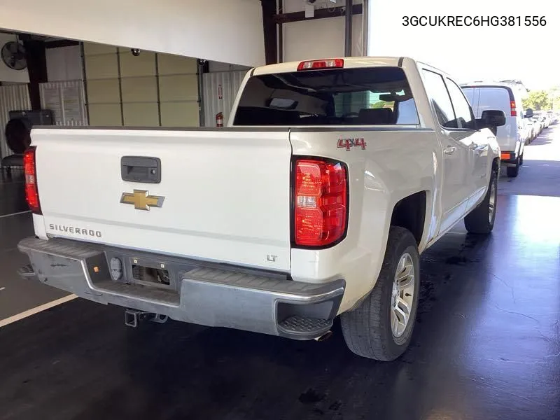 3GCUKREC6HG381556 2017 Chevrolet Silverado K1500 Lt