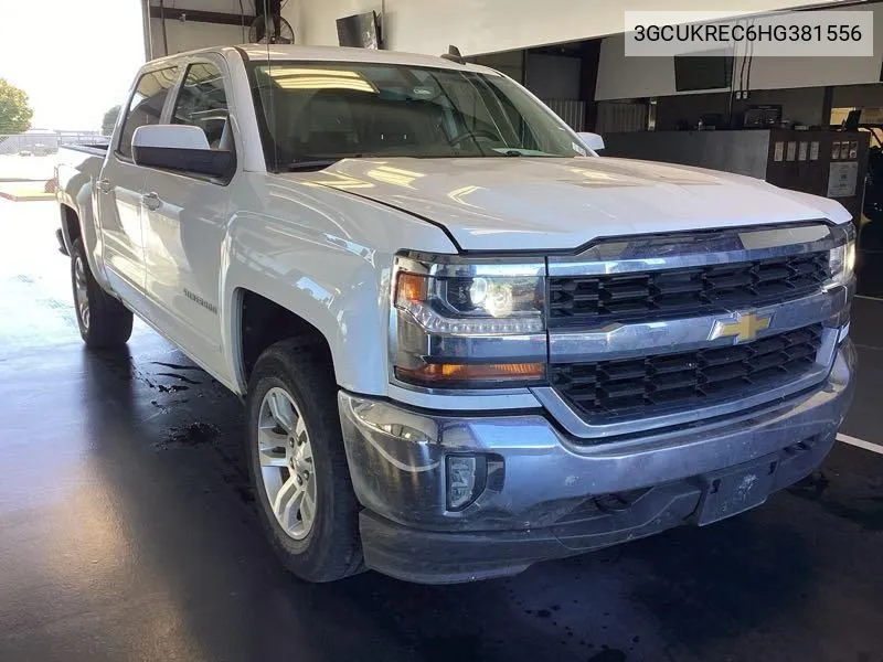 3GCUKREC6HG381556 2017 Chevrolet Silverado K1500 Lt