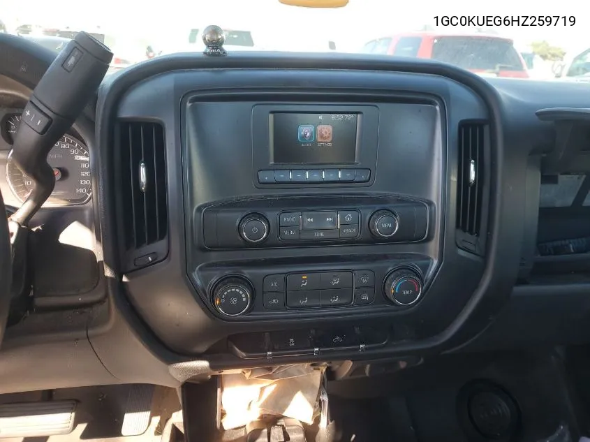 1GC0KUEG6HZ259719 2017 Chevrolet Silverado 2500Hd Wt