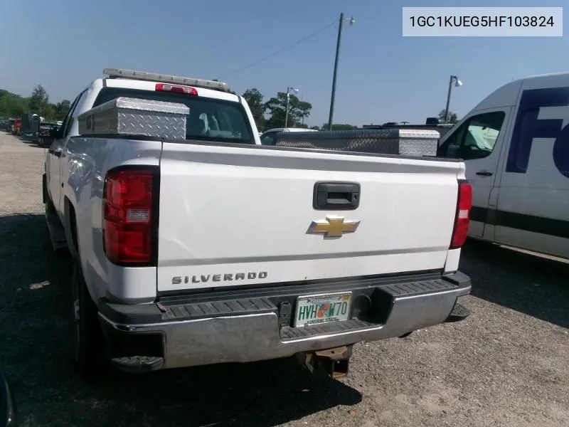 2017 Chevrolet Silverado 2500Hd Wt VIN: 1GC1KUEG5HF103824 Lot: 40555183