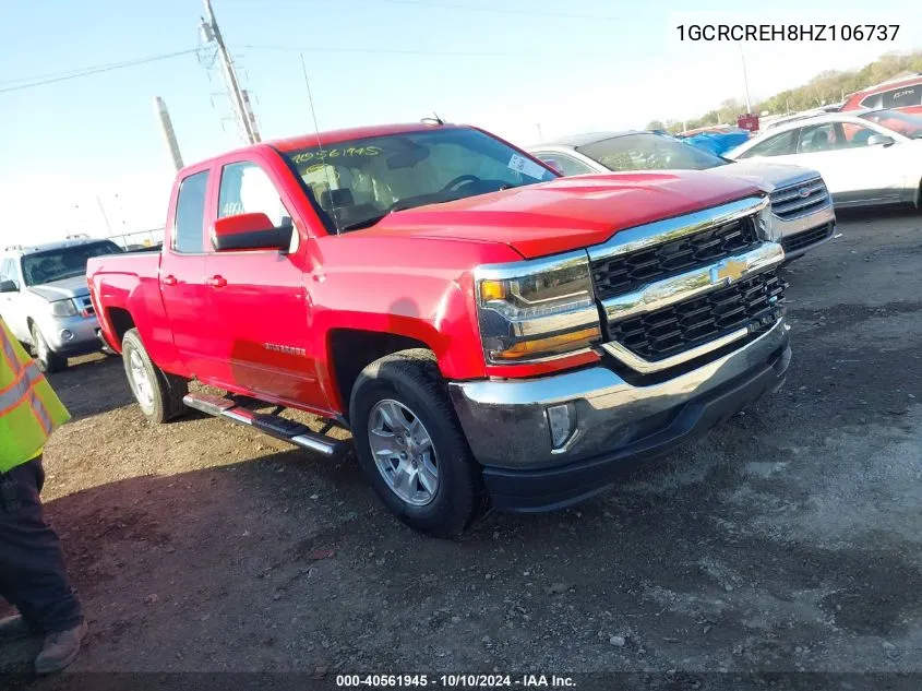 1GCRCREH8HZ106737 2017 Chevrolet Silverado 1500 1Lt