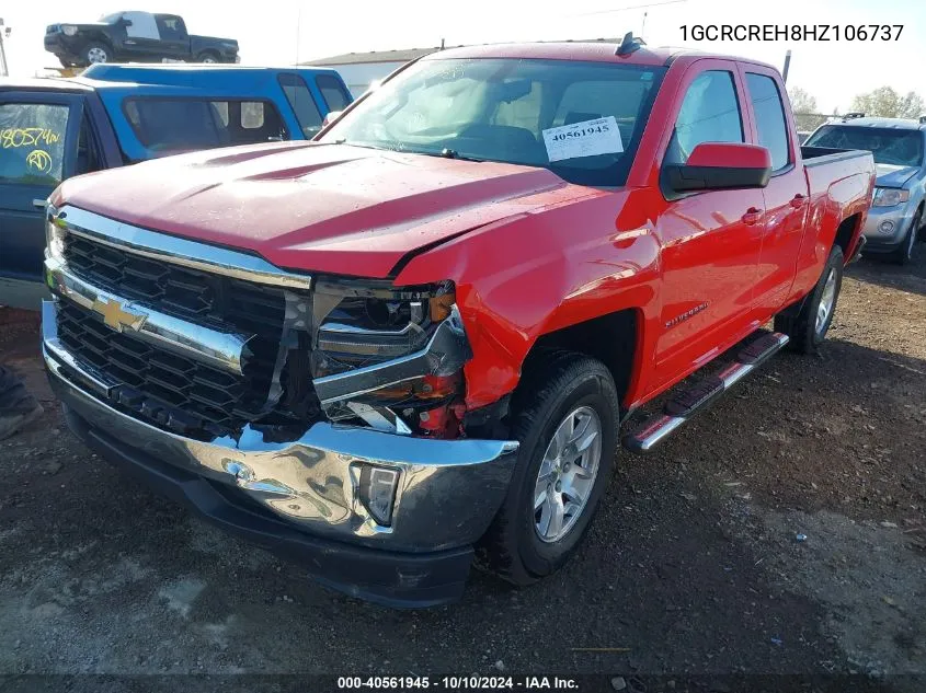 1GCRCREH8HZ106737 2017 Chevrolet Silverado 1500 1Lt