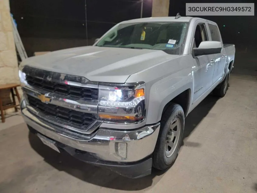 3GCUKREC9HG349572 2017 Chevrolet Silverado 1500 1Lt