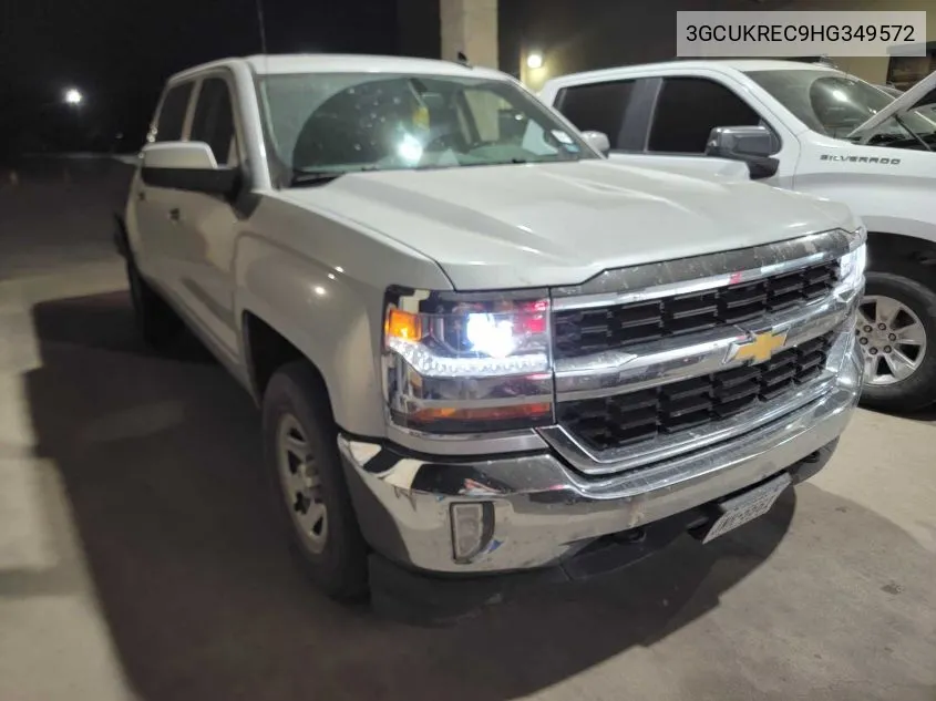 3GCUKREC9HG349572 2017 Chevrolet Silverado 1500 1Lt