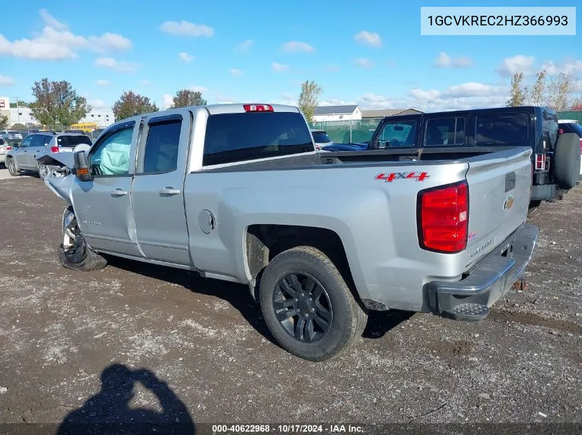 1GCVKREC2HZ366993 2017 Chevrolet Silverado 1500 1Lt