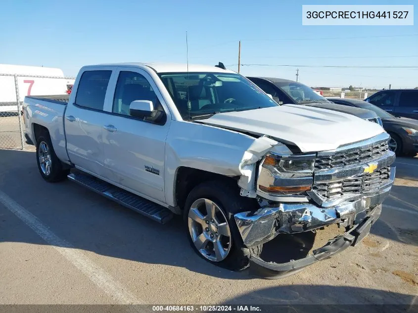 2017 Chevrolet Silverado 1500 1Lt VIN: 3GCPCREC1HG441527 Lot: 40684163