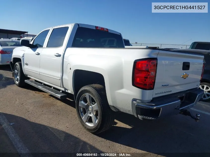 2017 Chevrolet Silverado 1500 1Lt VIN: 3GCPCREC1HG441527 Lot: 40684163