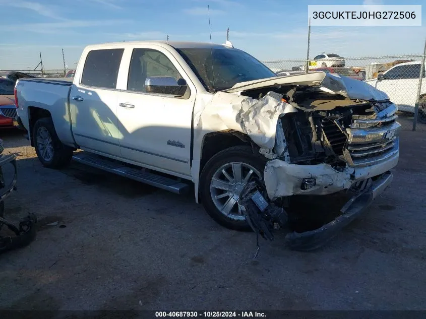 2017 Chevrolet Silverado 1500 High Country VIN: 3GCUKTEJ0HG272506 Lot: 40687930