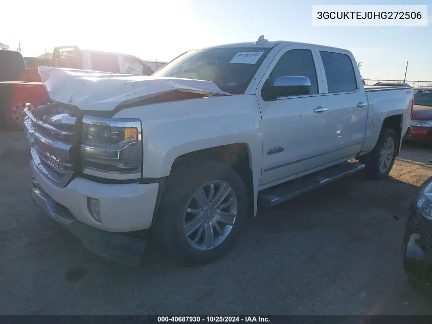 3GCUKTEJ0HG272506 2017 Chevrolet Silverado 1500 High Country