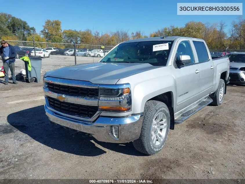 2017 Chevrolet Silverado 1500 1Lt VIN: 3GCUKREC8HG300556 Lot: 40709576