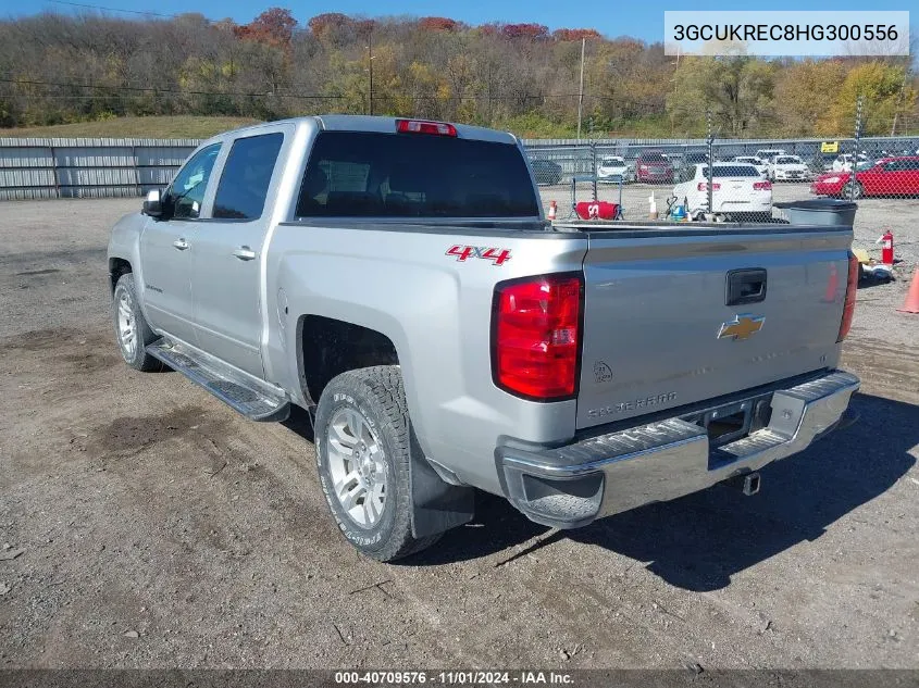 2017 Chevrolet Silverado 1500 1Lt VIN: 3GCUKREC8HG300556 Lot: 40709576