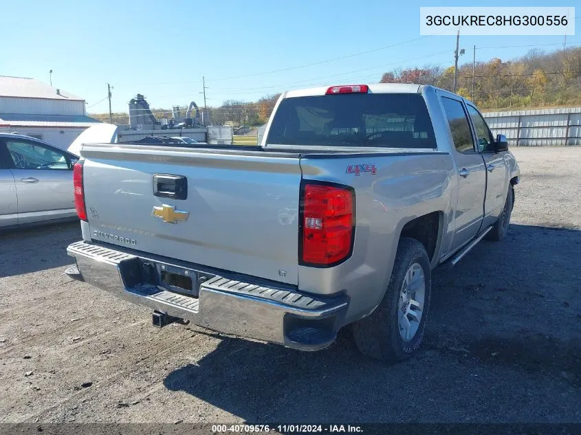 2017 Chevrolet Silverado 1500 1Lt VIN: 3GCUKREC8HG300556 Lot: 40709576