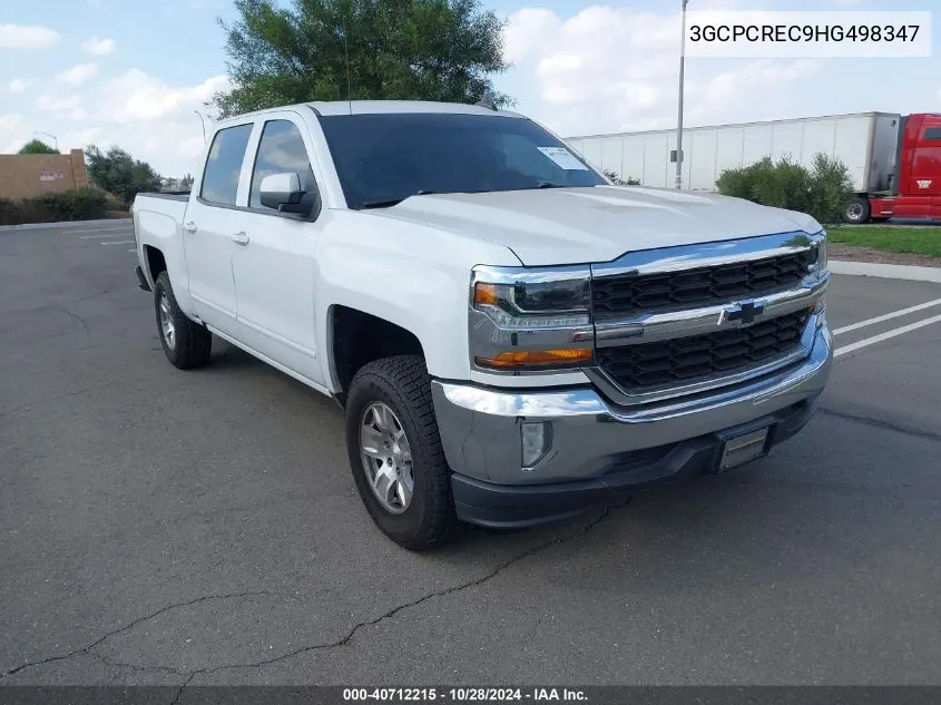 2017 Chevrolet Silverado 1500 1Lt VIN: 3GCPCREC9HG498347 Lot: 40712215