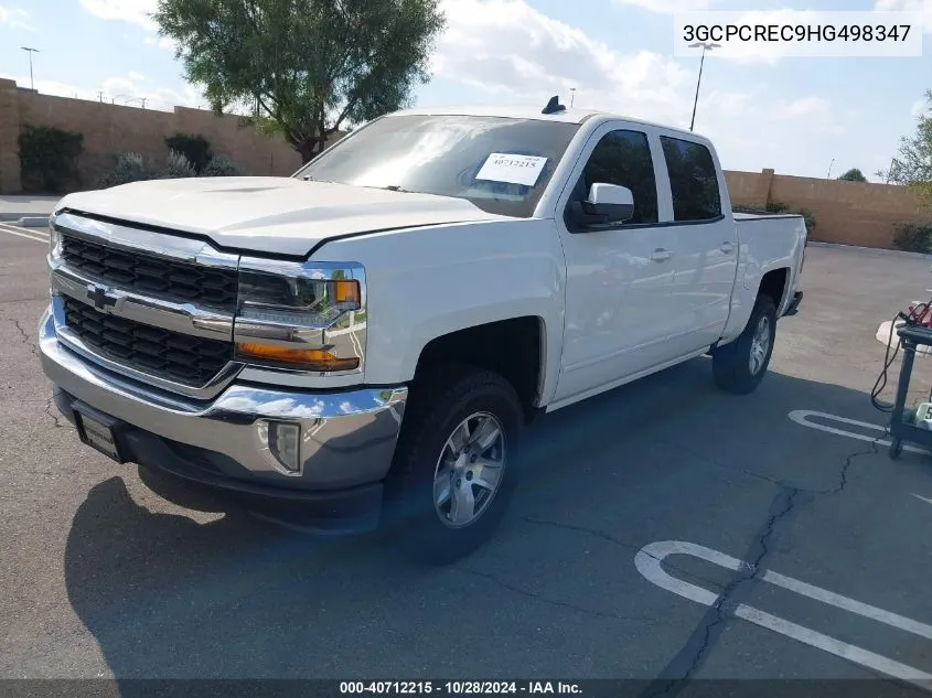 2017 Chevrolet Silverado 1500 1Lt VIN: 3GCPCREC9HG498347 Lot: 40712215