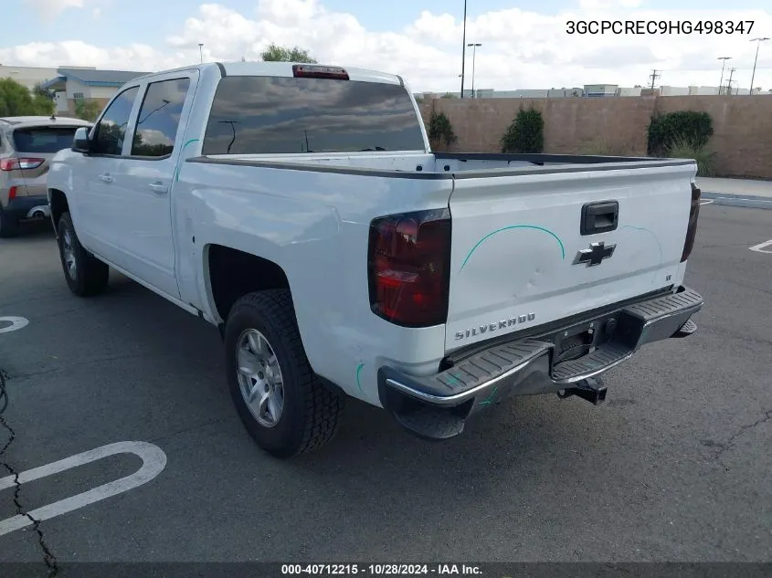 2017 Chevrolet Silverado 1500 1Lt VIN: 3GCPCREC9HG498347 Lot: 40712215