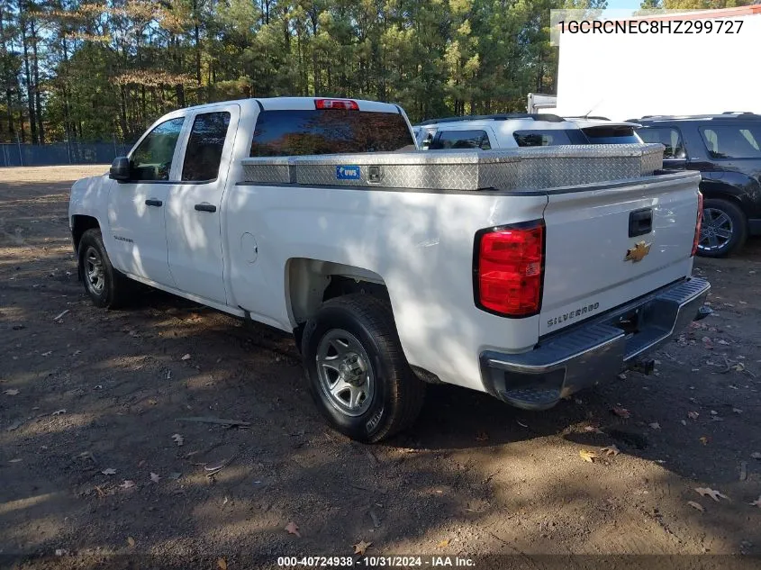 2017 Chevrolet Silverado 1500 Ls VIN: 1GCRCNEC8HZ299727 Lot: 40724938