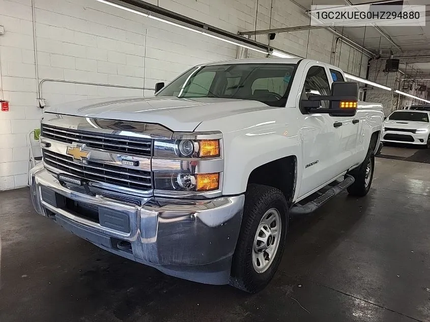 2017 Chevrolet Silverado K2500 Heavy Duty VIN: 1GC2KUEG0HZ294880 Lot: 40725032