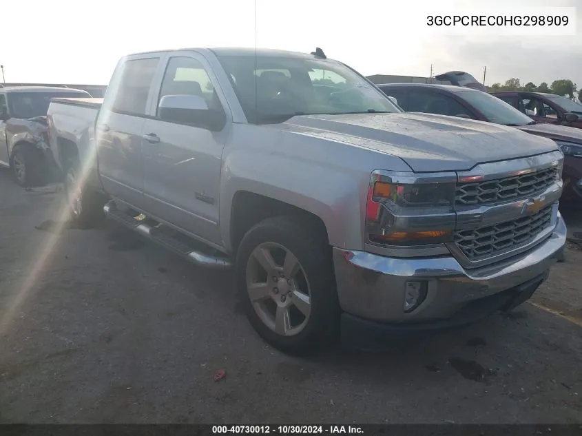 2017 Chevrolet Silverado 1500 1Lt VIN: 3GCPCREC0HG298909 Lot: 40730012