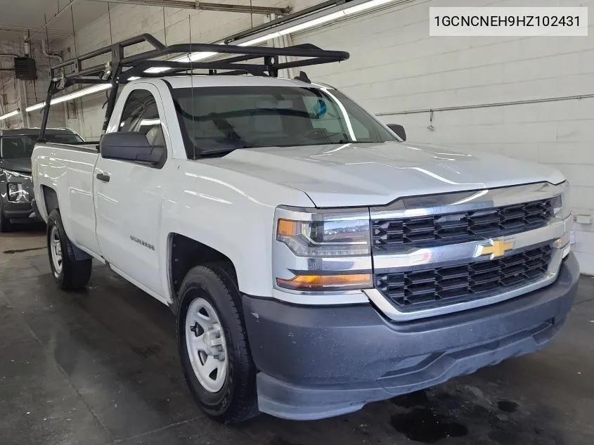 2017 Chevrolet Silverado 1500 Work Truck VIN: 1GCNCNEH9HZ102431 Lot: 40733540