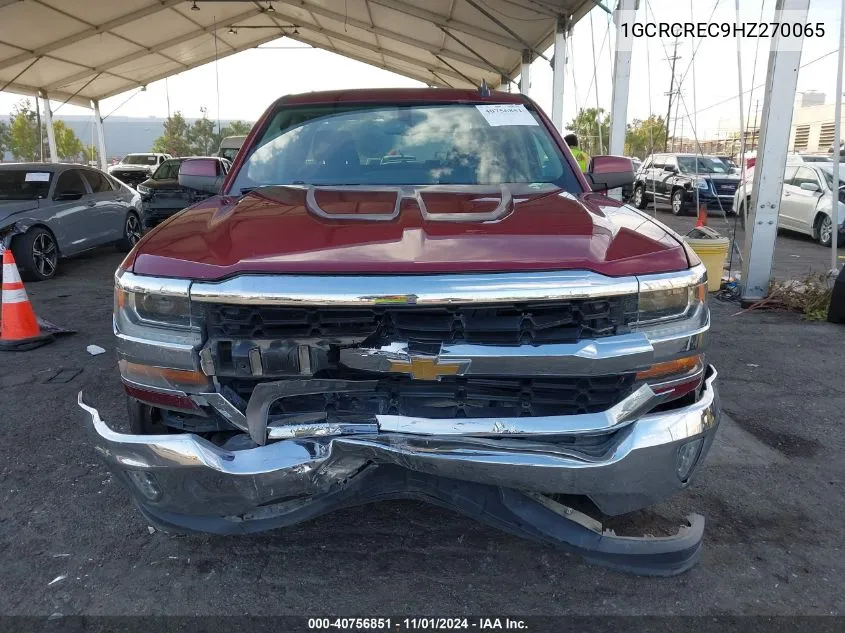 2017 Chevrolet Silverado 1500 1Lt VIN: 1GCRCREC9HZ270065 Lot: 40756851