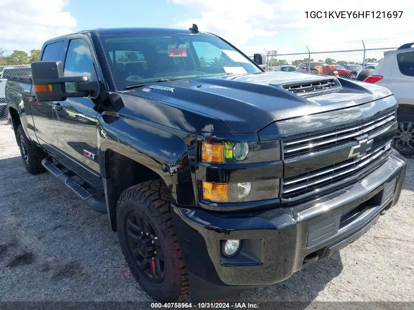 2017 Chevrolet Silverado 2500Hd Lt VIN: 1GC1KVEY6HF121697 Lot: 40758964