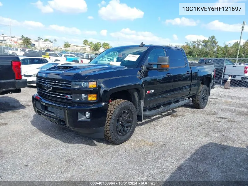 2017 Chevrolet Silverado 2500Hd Lt VIN: 1GC1KVEY6HF121697 Lot: 40758964