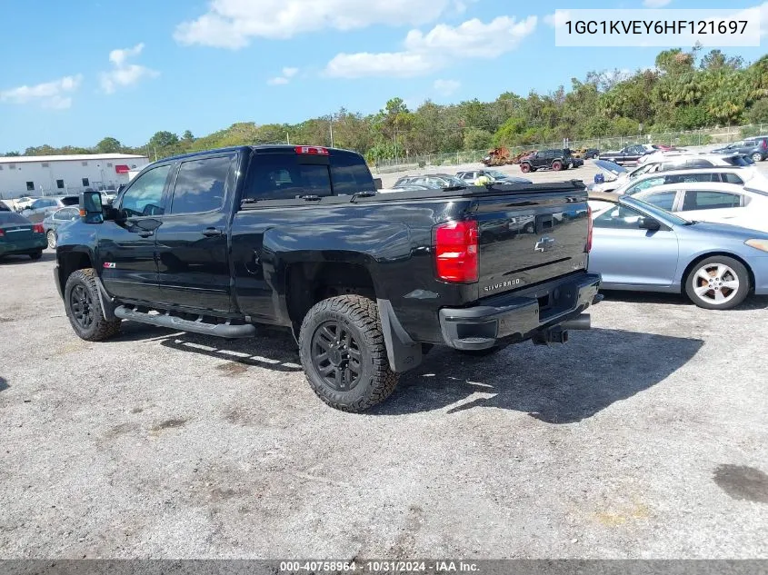 2017 Chevrolet Silverado 2500Hd Lt VIN: 1GC1KVEY6HF121697 Lot: 40758964