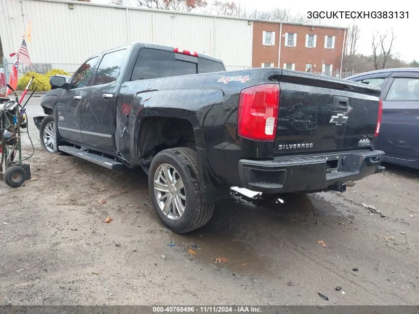 2017 Chevrolet Silverado VIN: 3GCUKTECXHG383131 Lot: 40768496