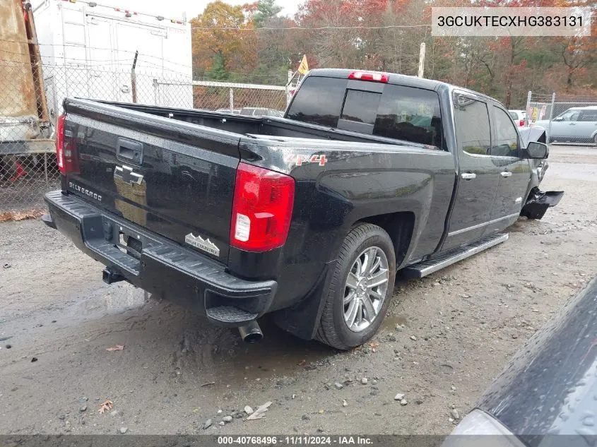 2017 Chevrolet Silverado VIN: 3GCUKTECXHG383131 Lot: 40768496