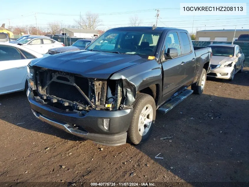 2017 Chevrolet Silverado 1500 Lt VIN: 1GCVKREC1HZ208113 Lot: 40775725