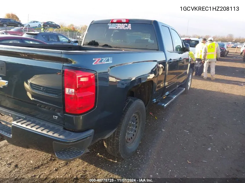 2017 Chevrolet Silverado 1500 Lt VIN: 1GCVKREC1HZ208113 Lot: 40775725