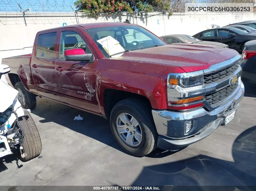 2017 Chevrolet Silverado 1500 1Lt VIN: 3GCPCREC6HG306253 Lot: 40797757