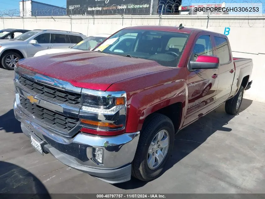 2017 Chevrolet Silverado 1500 1Lt VIN: 3GCPCREC6HG306253 Lot: 40797757