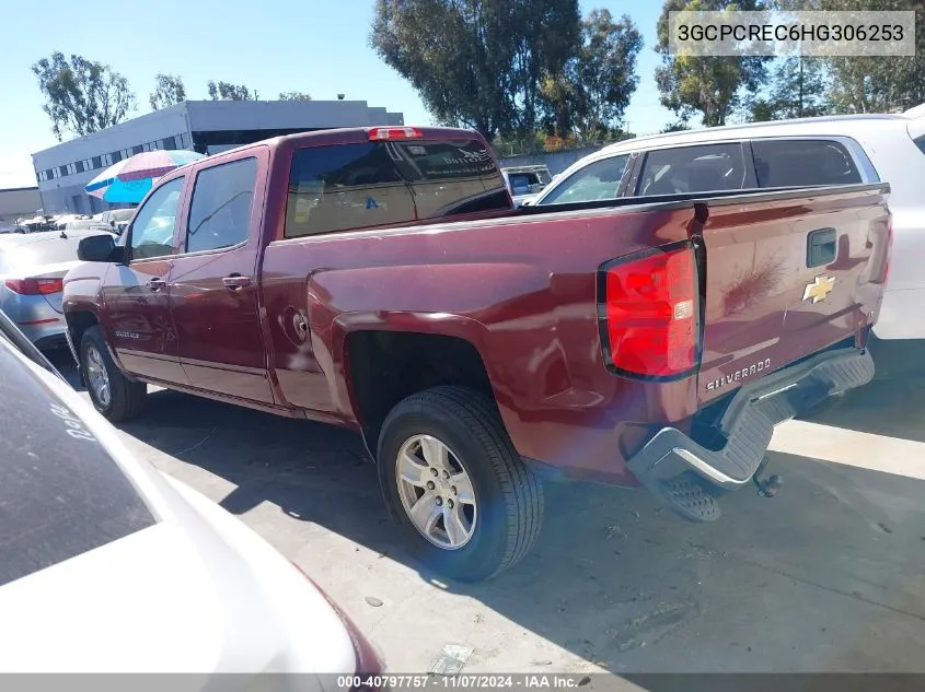 2017 Chevrolet Silverado 1500 1Lt VIN: 3GCPCREC6HG306253 Lot: 40797757