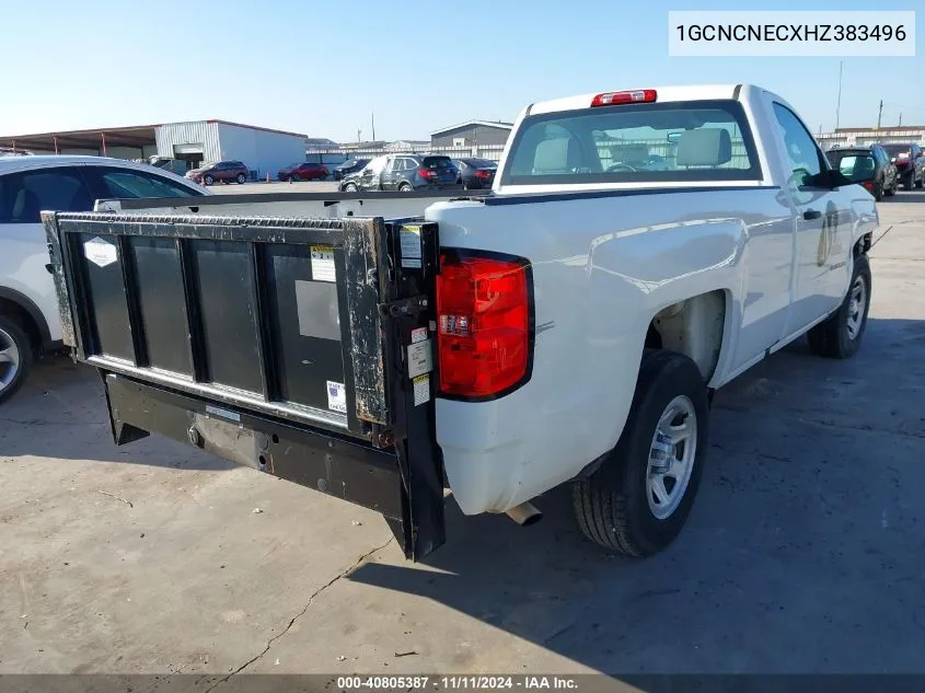 2017 Chevrolet Silverado 1500 Wt VIN: 1GCNCNECXHZ383496 Lot: 40805387