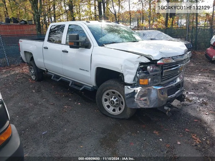 2017 Chevrolet Silverado 3500Hd Wt VIN: 1GC4KYCG1HF132129 Lot: 40809650