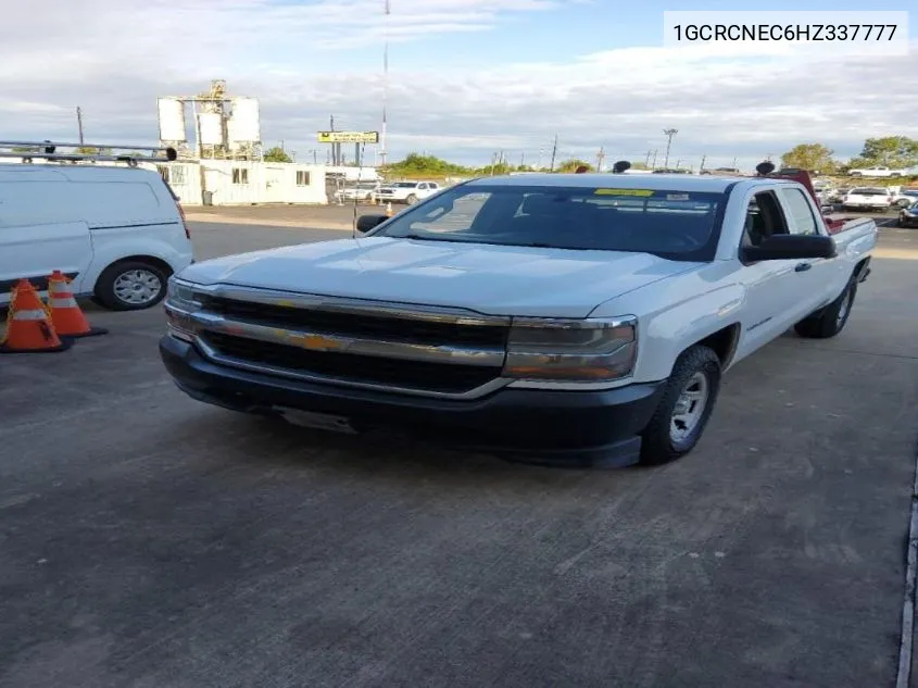 2017 Chevrolet Silverado C1500/C1500 Ls VIN: 1GCRCNEC6HZ337777 Lot: 40817687