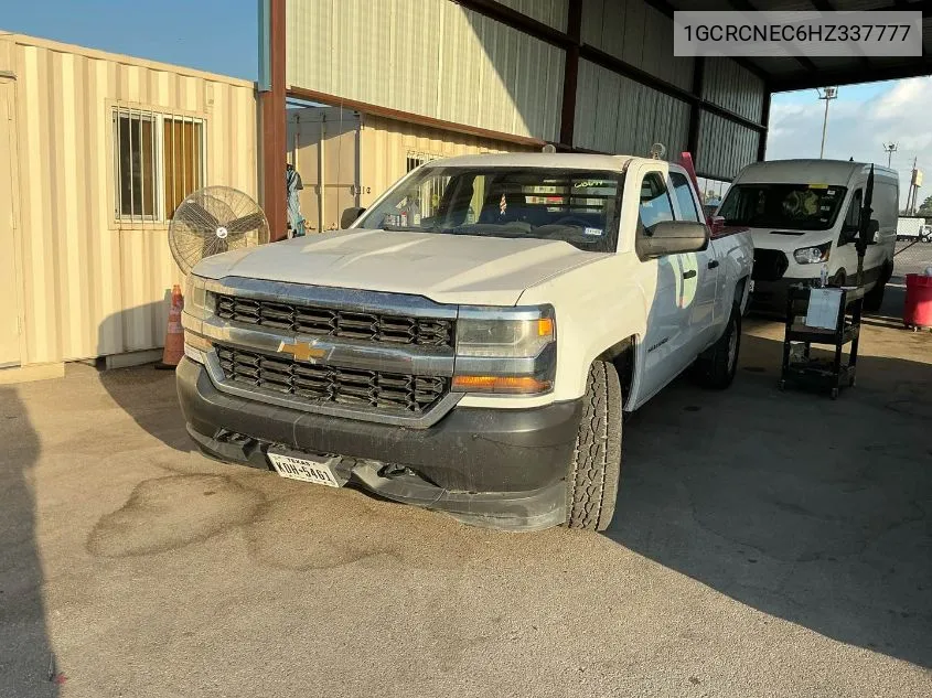 2017 Chevrolet Silverado C1500/C1500 Ls VIN: 1GCRCNEC6HZ337777 Lot: 40817687