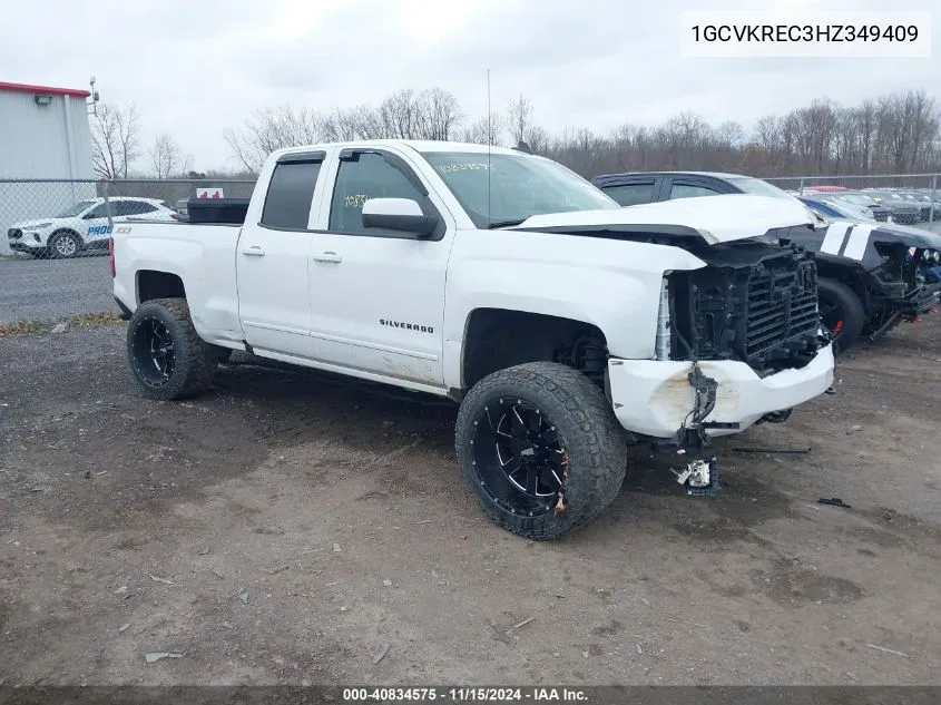 2017 Chevrolet Silverado 1500 2Lt VIN: 1GCVKREC3HZ349409 Lot: 40834575