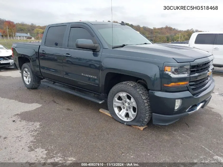 3GCUKREC5HG518468 2017 Chevrolet Silverado 1500 2Lt