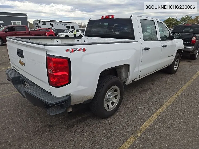 2017 Chevrolet Silverado K1500/K1500 Ls VIN: 3GCUKNEH0HG230006 Lot: 40851710