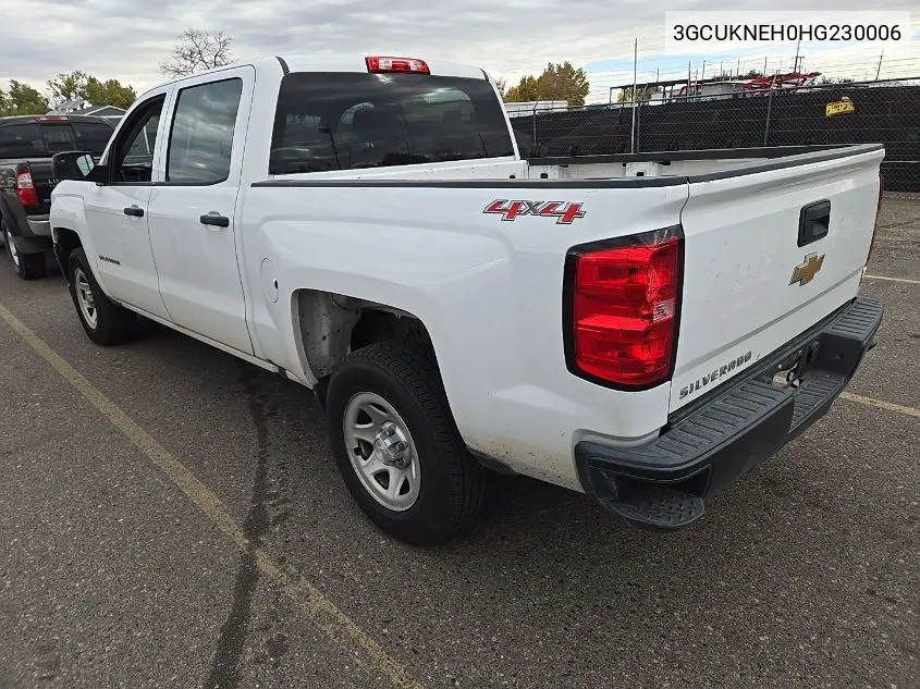 2017 Chevrolet Silverado K1500/K1500 Ls VIN: 3GCUKNEH0HG230006 Lot: 40851710