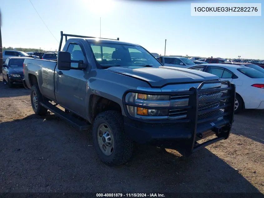 2017 Chevrolet Silverado 2500Hd Wt VIN: 1GC0KUEG3HZ282276 Lot: 40851879